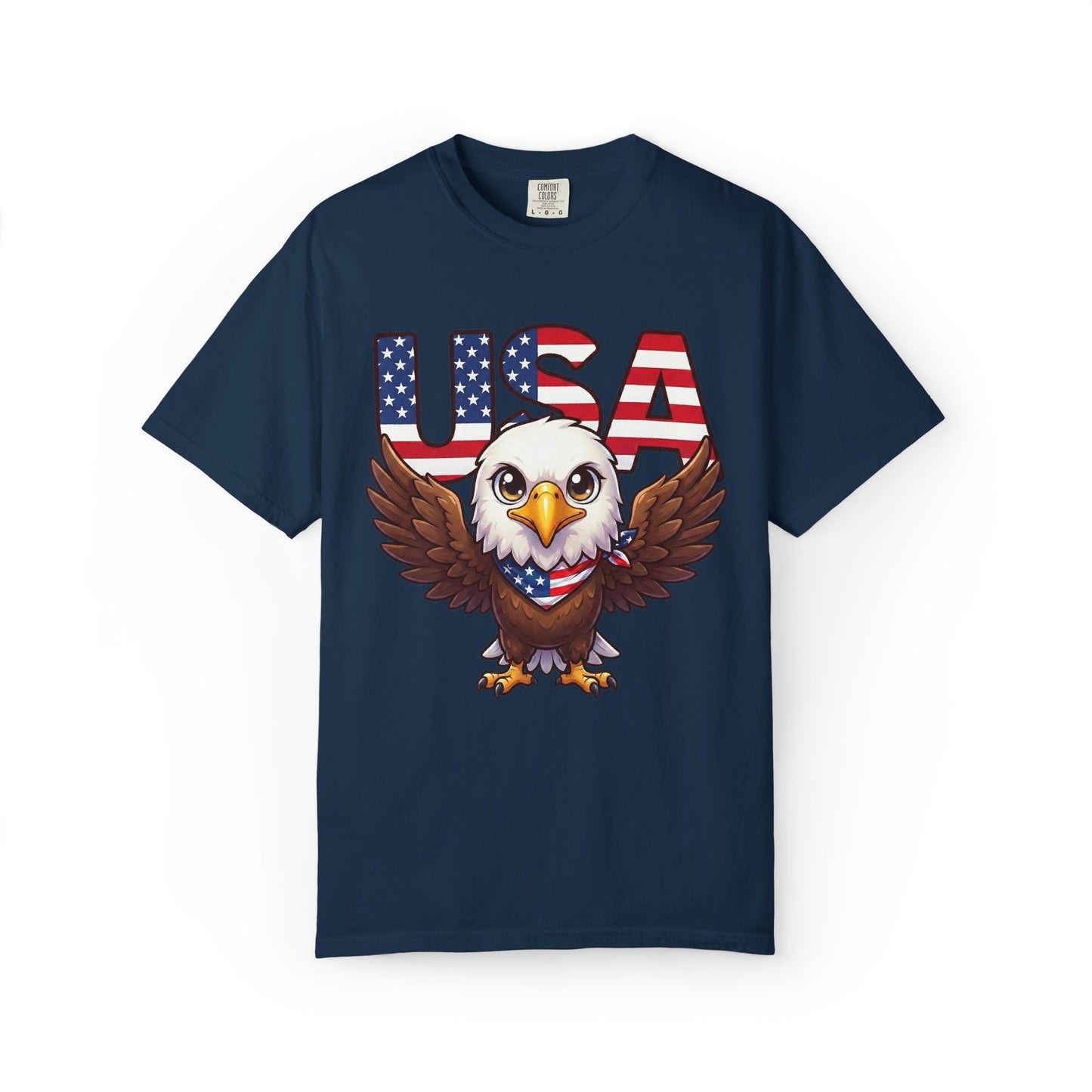 USA Eagle Shirt, Patriotic Comfort Colors Shirt, American Flag Eagle T Shirt, Fourth Of July Shirt, Freedom Graphic Tee, USA Pride Shirt