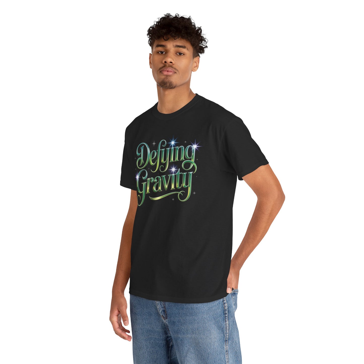 Defying Gravity Wicked Musical Quote Tee – Broadway Fan Shirt, Inspirational Wizard of Oz Graphic Tee, Musical Theatre Unisex T-Shirt