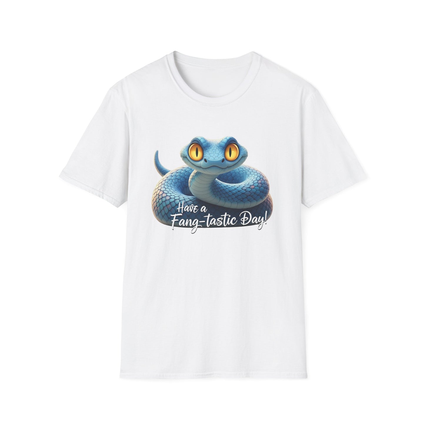 Have A Fang-tastic Day Snake T-Shirt, Funny Reptile Tee, Cute Snake Lover Gift, Animal Pun Shirt, Humor Top For Her Or Him