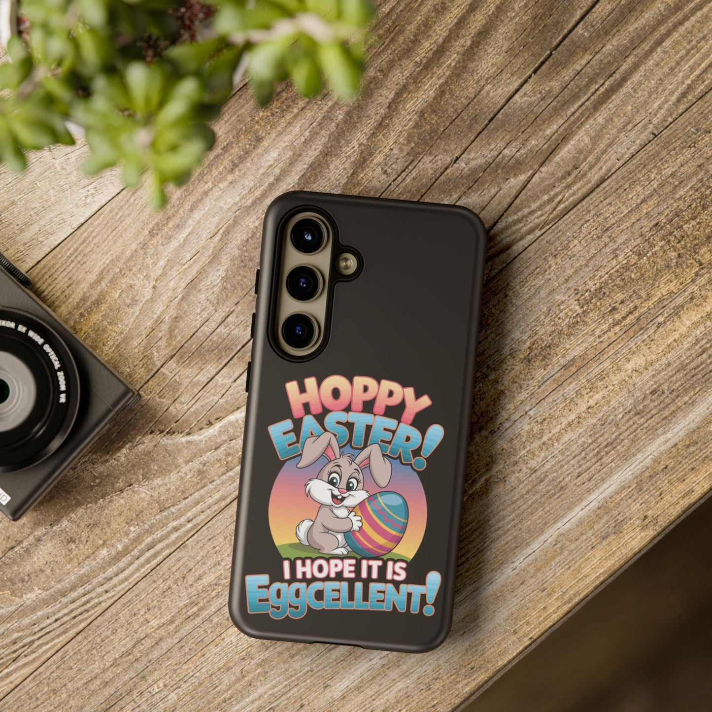Samsung Case Easter Bunny Hoppy Easter I Hope it is Eggcellent Easter Phone Case Easter Bunny Samsung Case