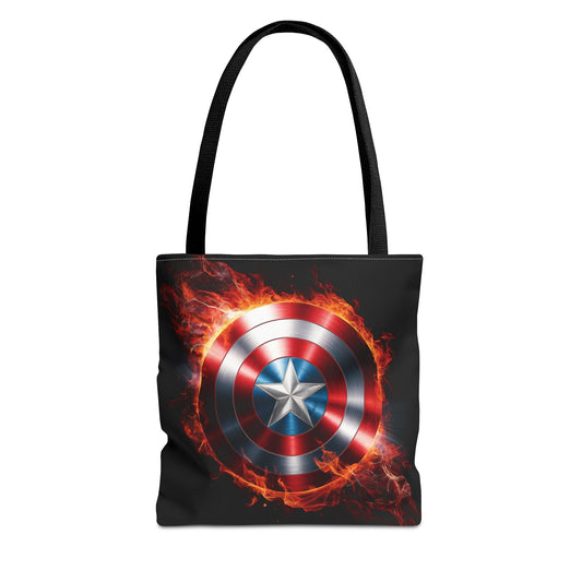 Captain America Shield Tote Bag