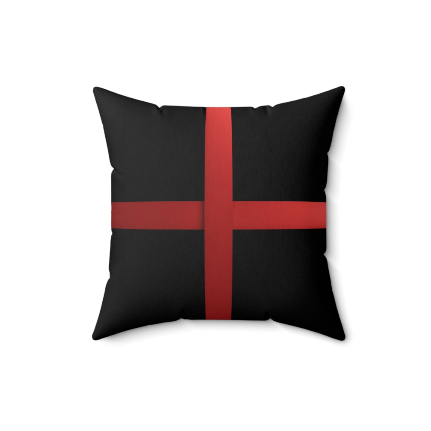 Custom Name Gift Wrap Pillow | Personalized Faux Suede Cushion | Holiday Red Bow Decor | Christmas Throw Pillow for Home or Gift