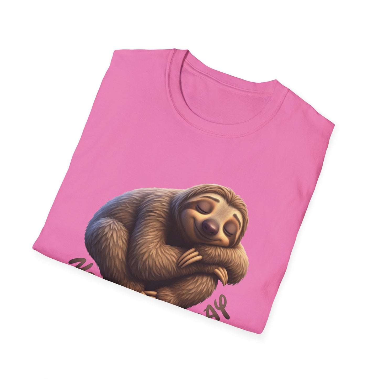 Nope Not Today Sloth T-Shirt, Funny Lazy Day Shirt, Cute Animal Lover Tee, Relaxed Humor Top, Chill Gift Idea For Men And Women