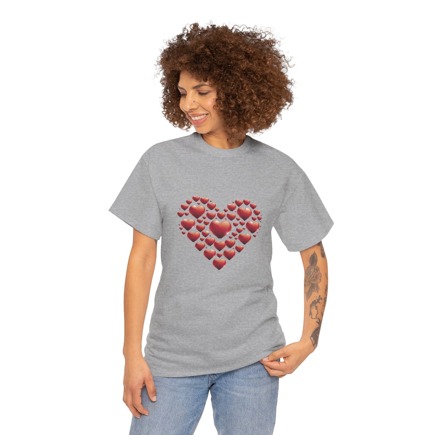 Heart Of Hearts Shirt, Minimal Valentine Shirt, Red Heart Graphic Tee, Love Aesthetic T Shirt, Valentine Gift Shirt