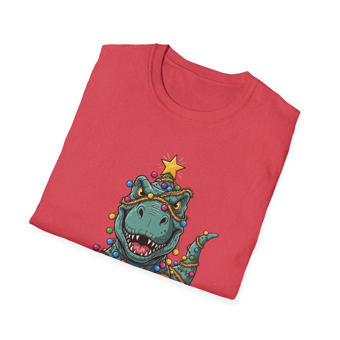 Tree Rex T-Shirt, Dinosaur Christmas Tee, Funny Holiday Dino Shirt, Tree Rex Dinosaur Xmas Graphic Tee, Cute Winter Gift Tee