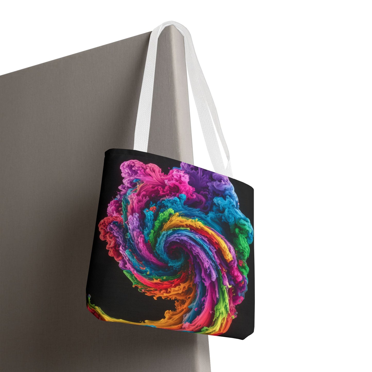 Colorful Swirl Tote Bag