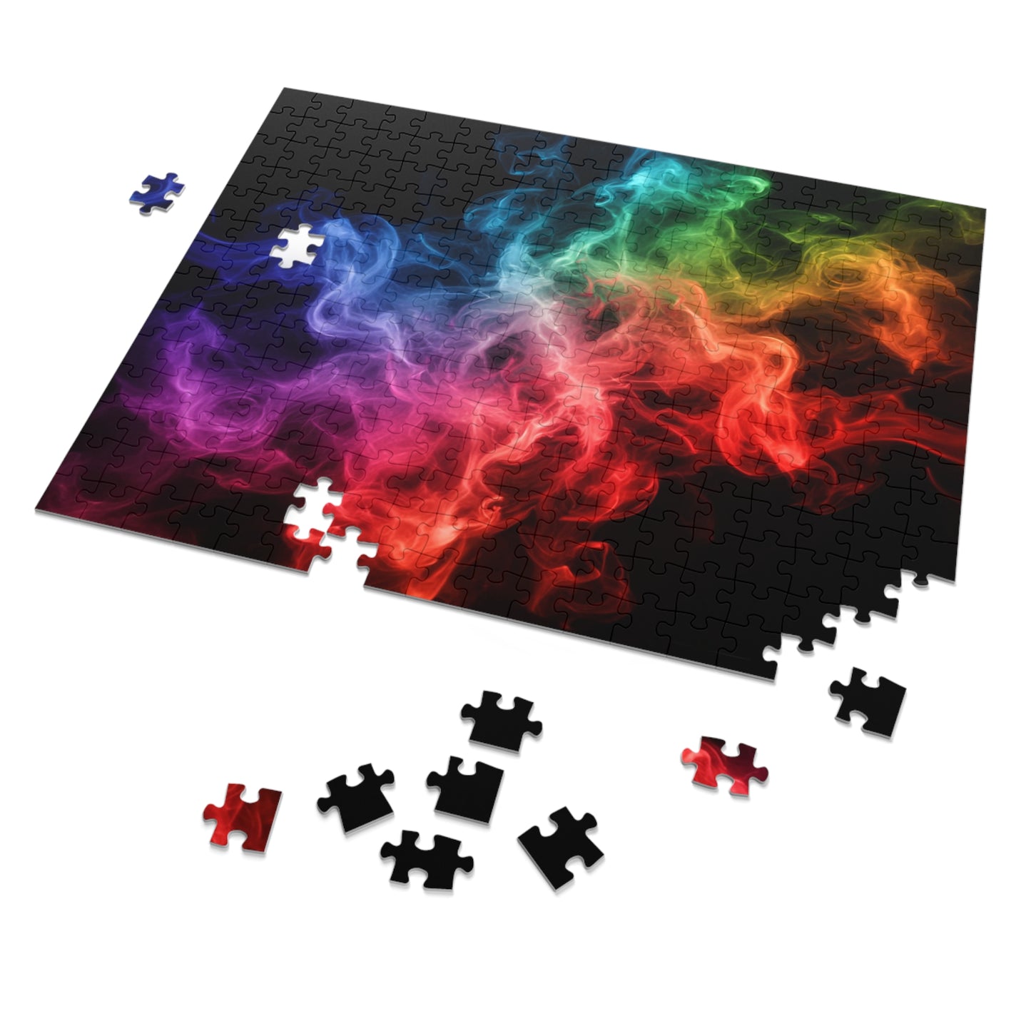 Colorful Smoke Jigsaw Puzzle