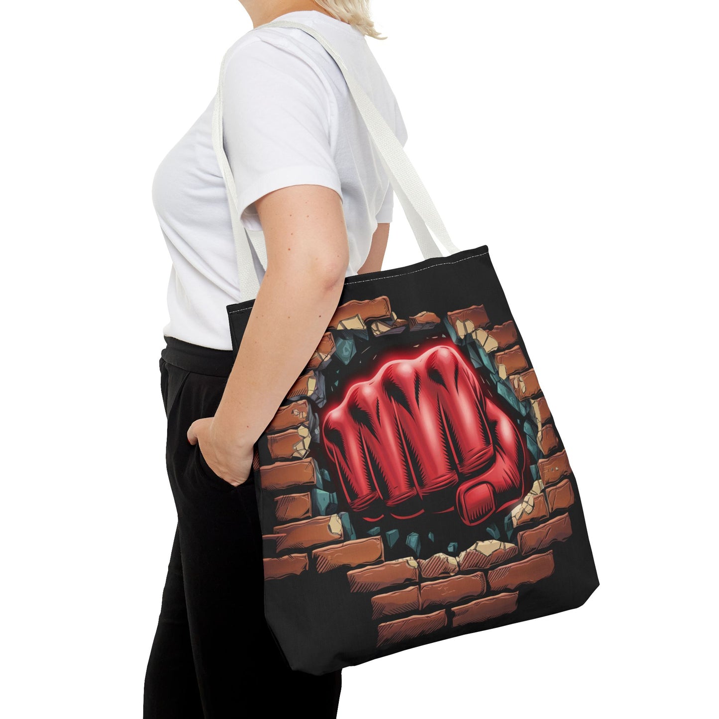 Red Fist Tote Bag
