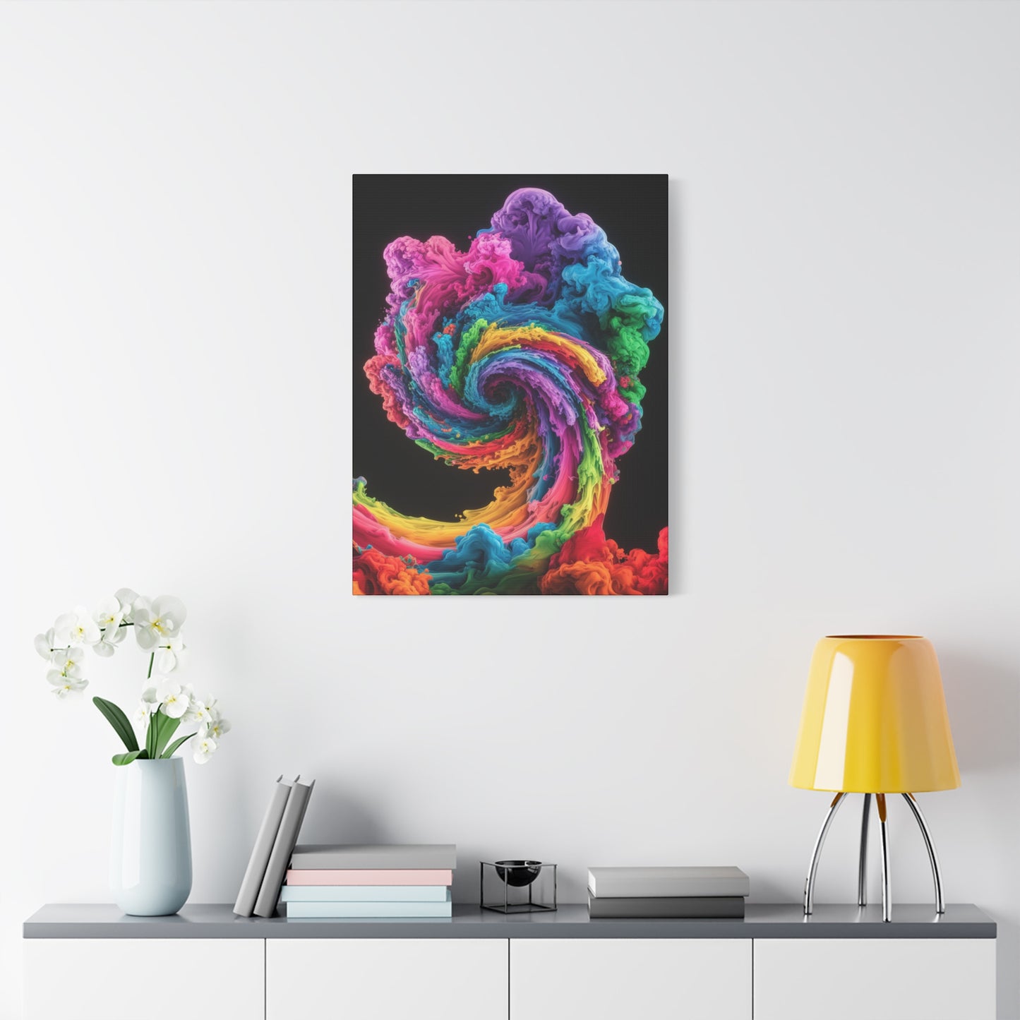 Colorful Swirl Wall Art