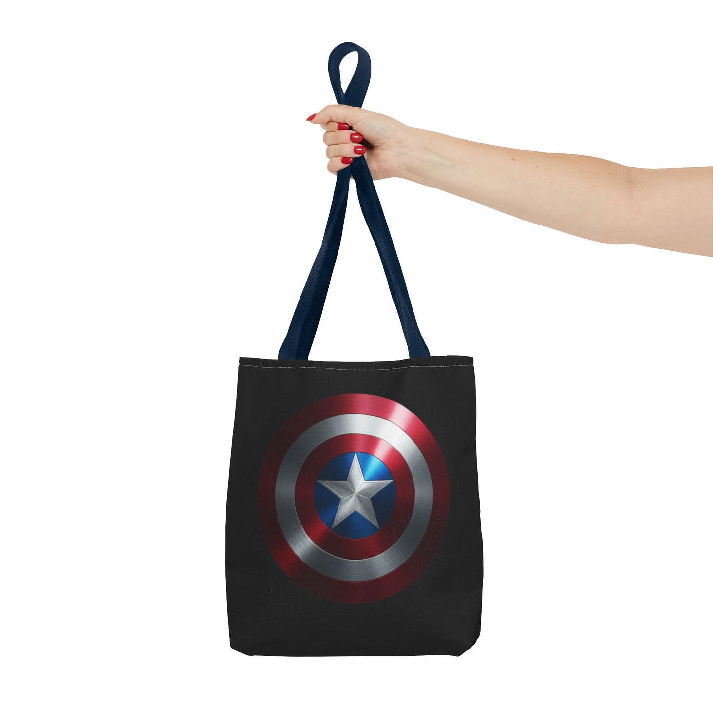 Heroic Shield Tote Bag - Stylish Marvel-Inspired Carryall for Fans