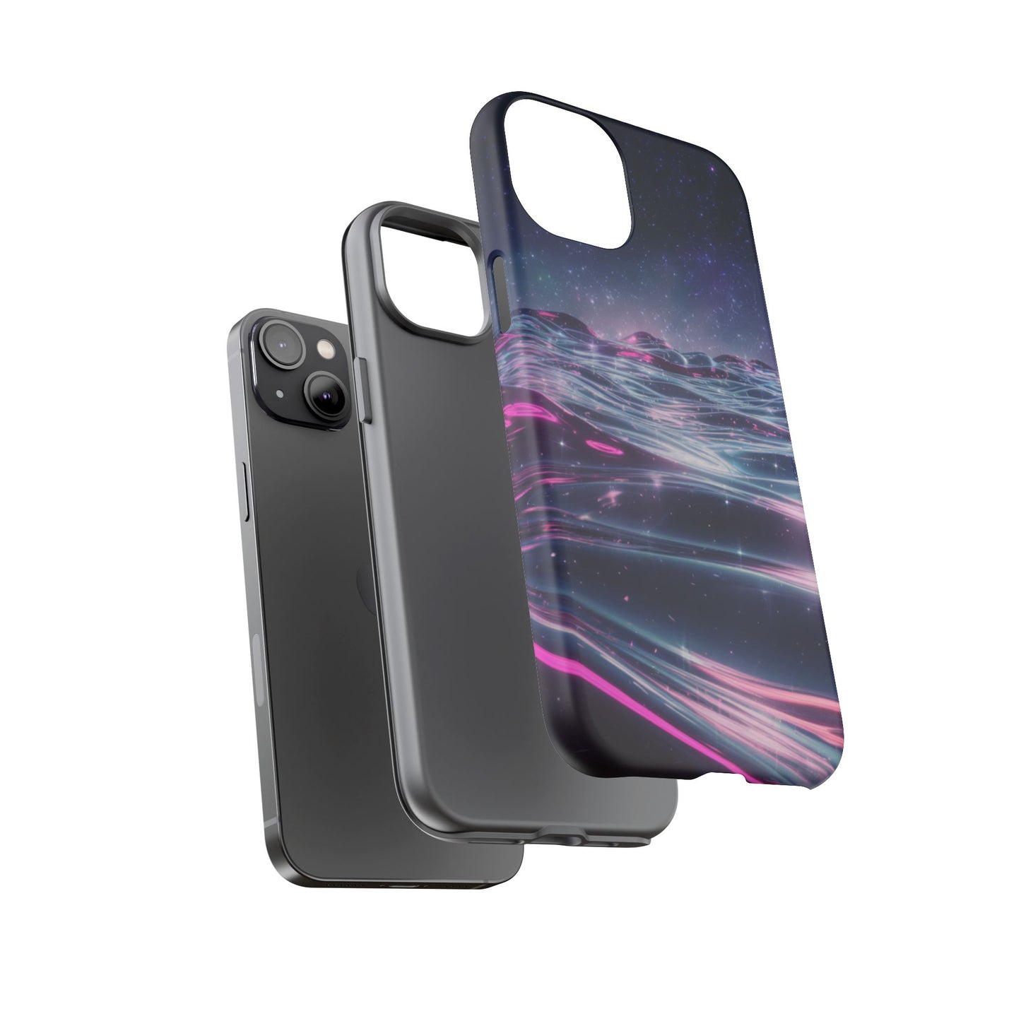 iPhone Case - Galactic Ocean and Sky Tough Case