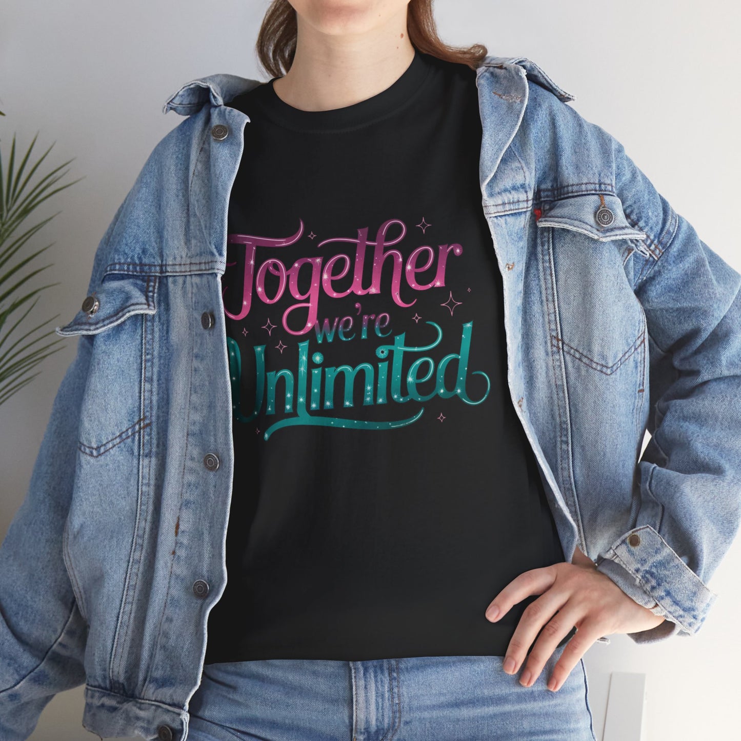 Together We're Unlimited Wicked Shirt - Broadway Musical Tee, Defy Gravity Quote, Witchcore Gift, Elphaba Glinda Unisex T-Shirt 2025