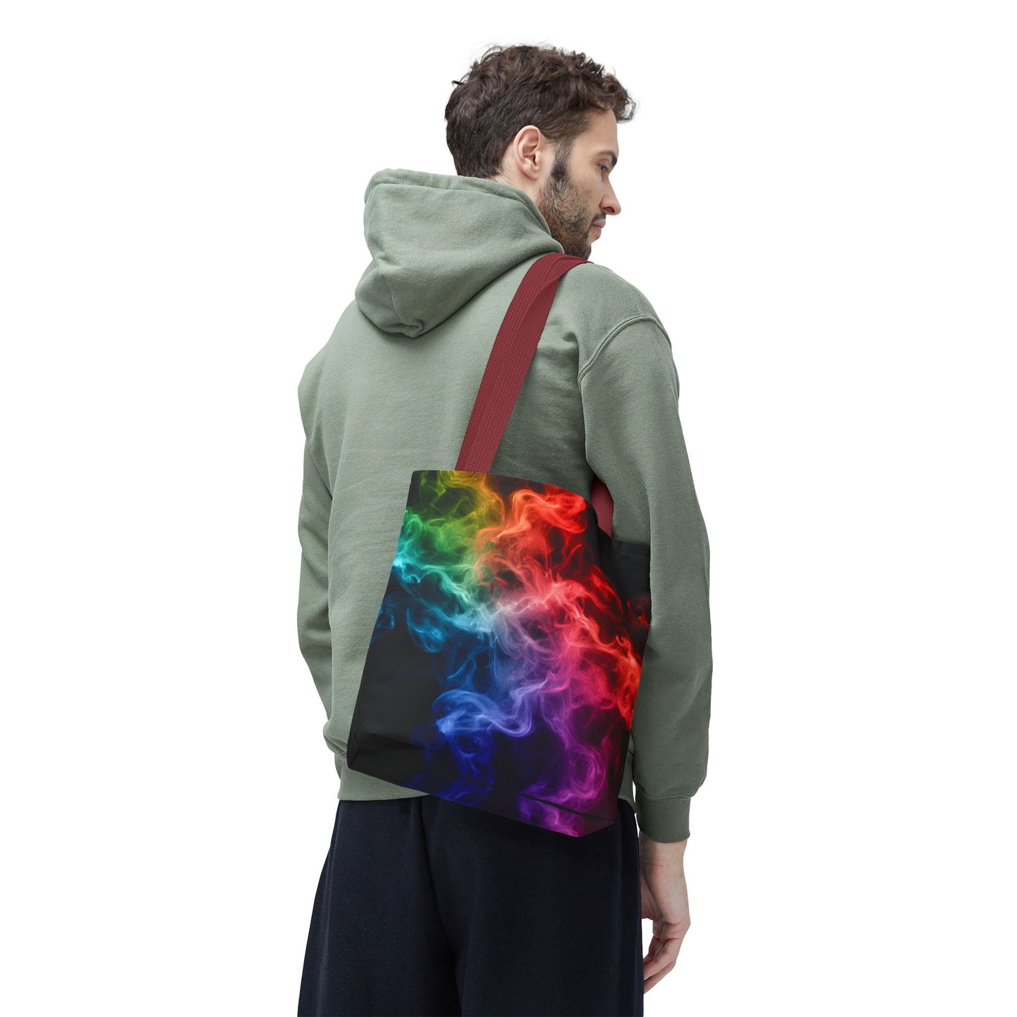 Colorful Smoke Tote Bag