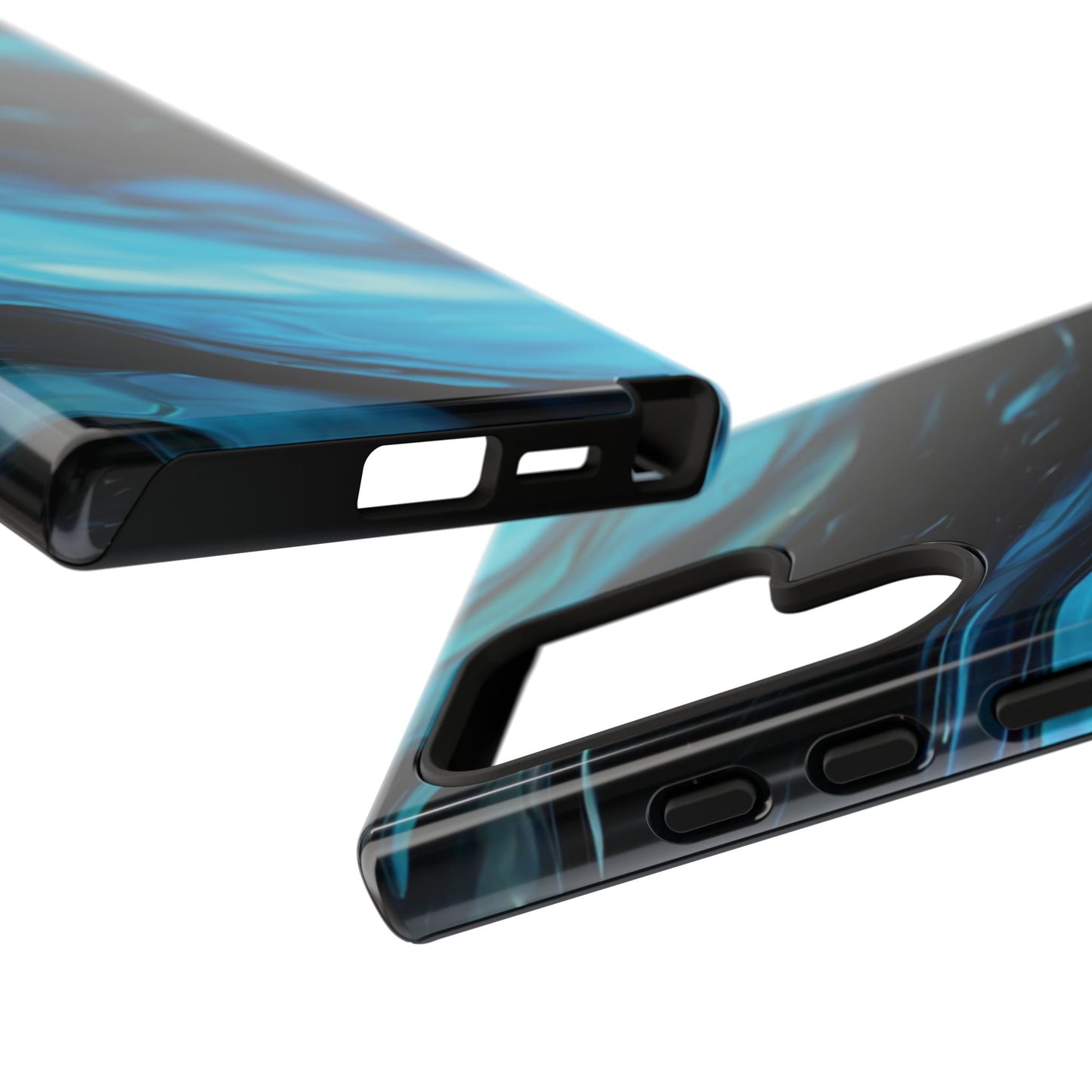 Samsung Galaxy Blue Splash Phone Case