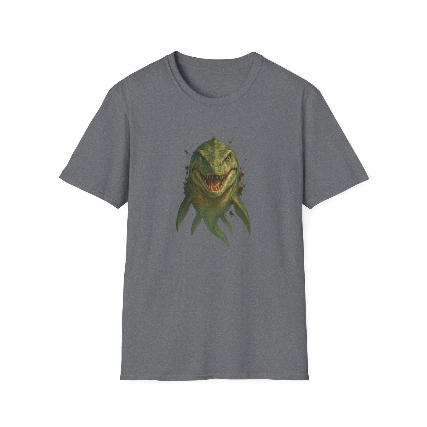 Watercolor Mosasaurus T-Shirt | Prehistoric Sea Dinosaur Tee | Fossil Lover Gift | Unisex Cotton Graphic Shirt Jurassic Tee
