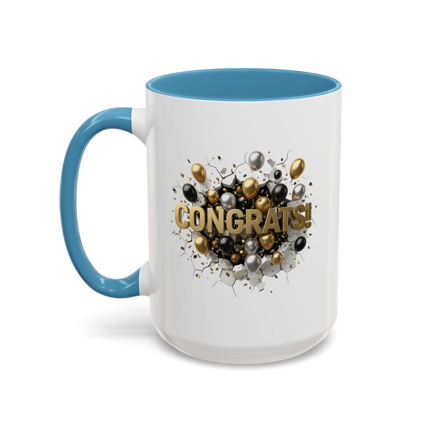 Personalized Congrats Mug, Custom Graduation Gift, Promotion Coffee Cup, New Dad Present, Teacher Appreciation Gift, Custom Name Cups