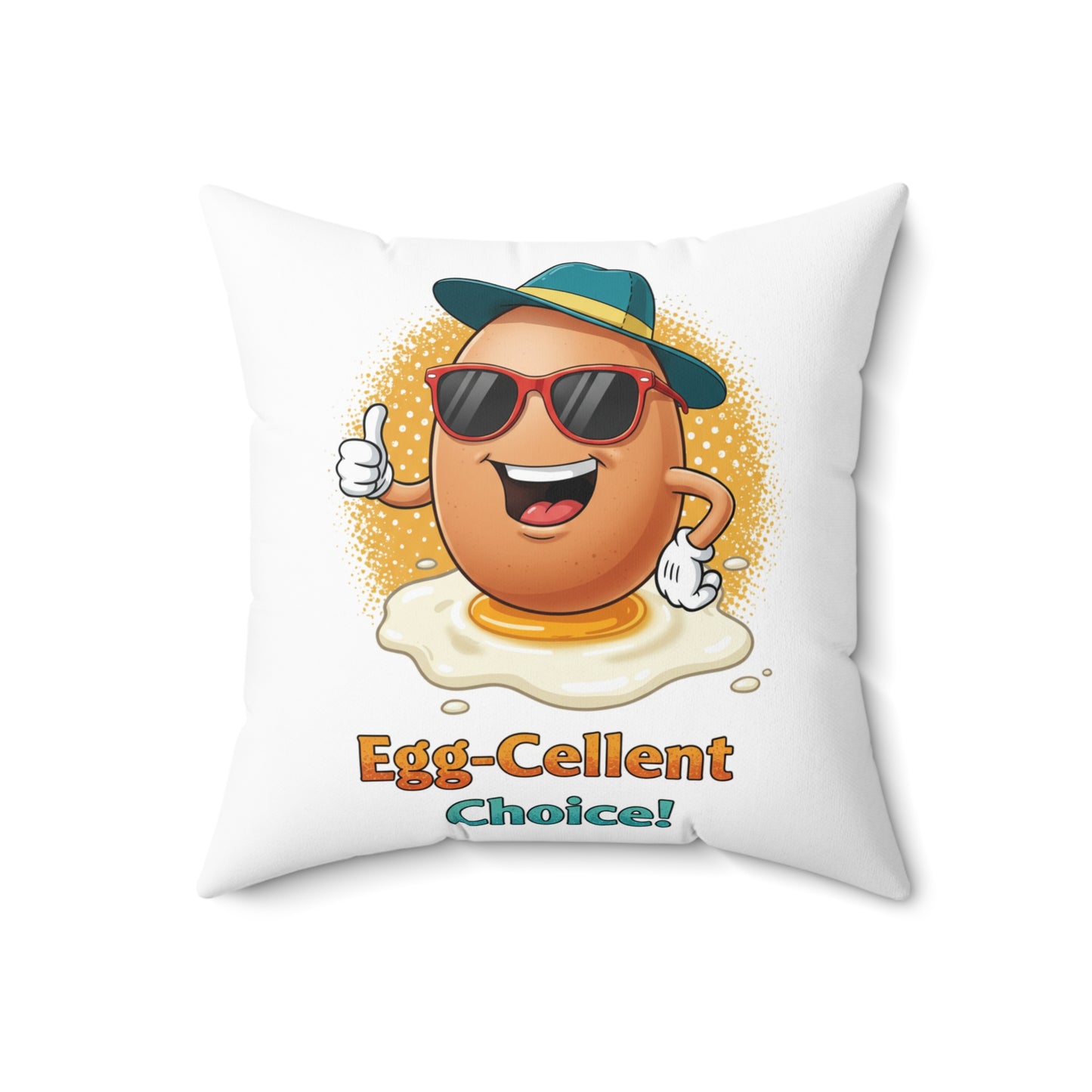 Pillow Egg-Cellent Choice Square Pillow