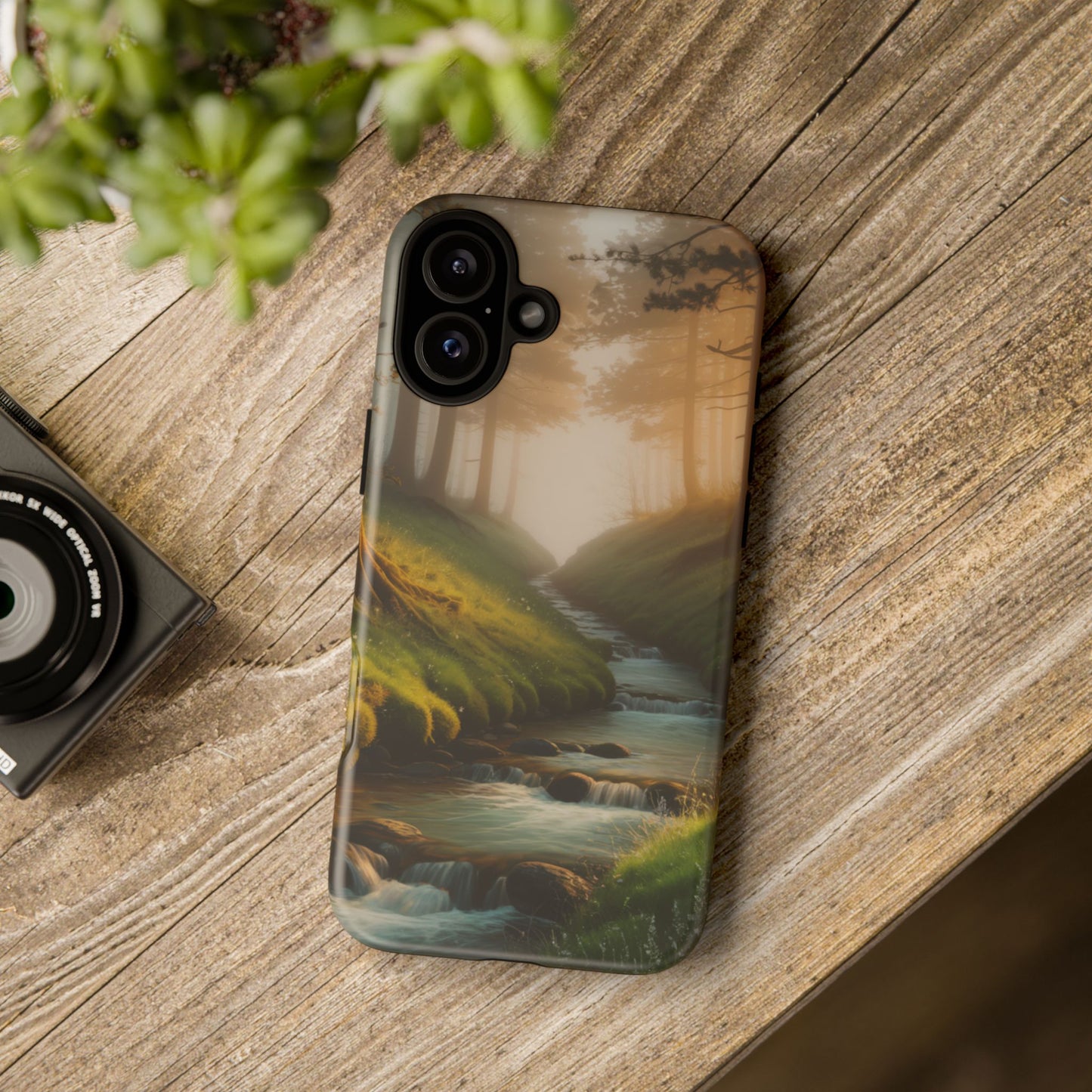 Nature Stream iPhone Case Forest Phone Case Stream iPhone Case Nature Phone Case