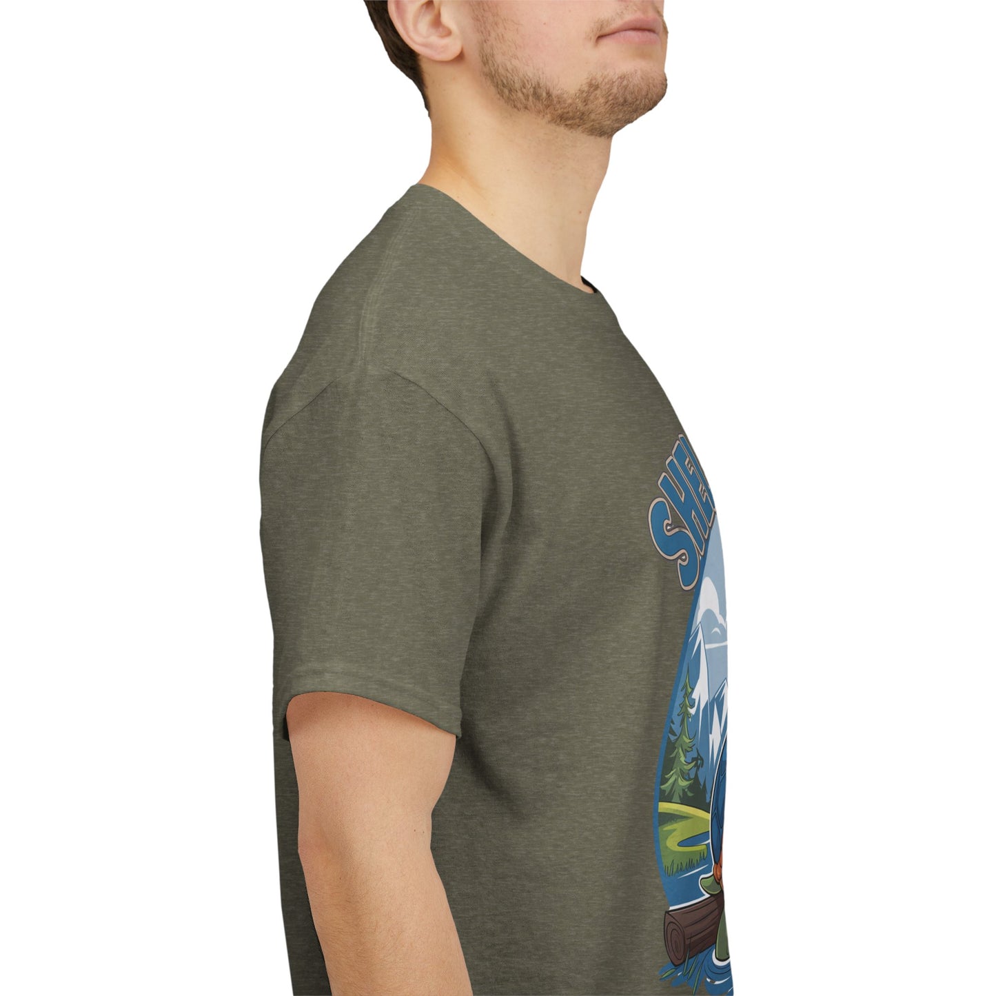 SHELL YEAH Turtle T-Shirt | Funny Cute Turtle Nature Graphic Tee | Handmade Animal Lover Gift | Eco Outdoor Adventure Shirt