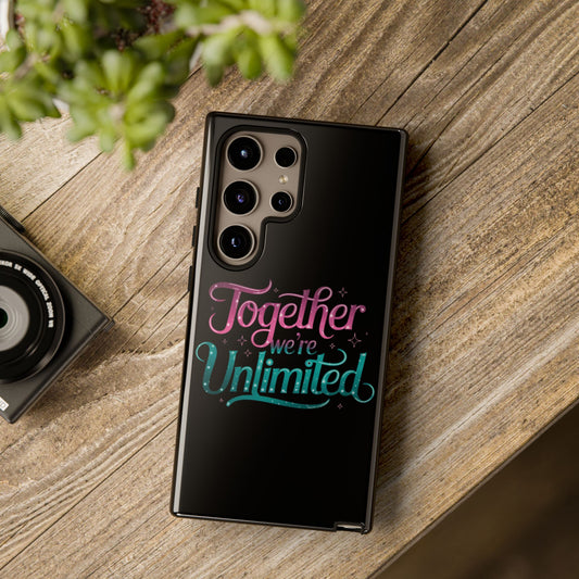 Samsung Case Musical Quote 'Together We're Unlimited' Musical Phone Case