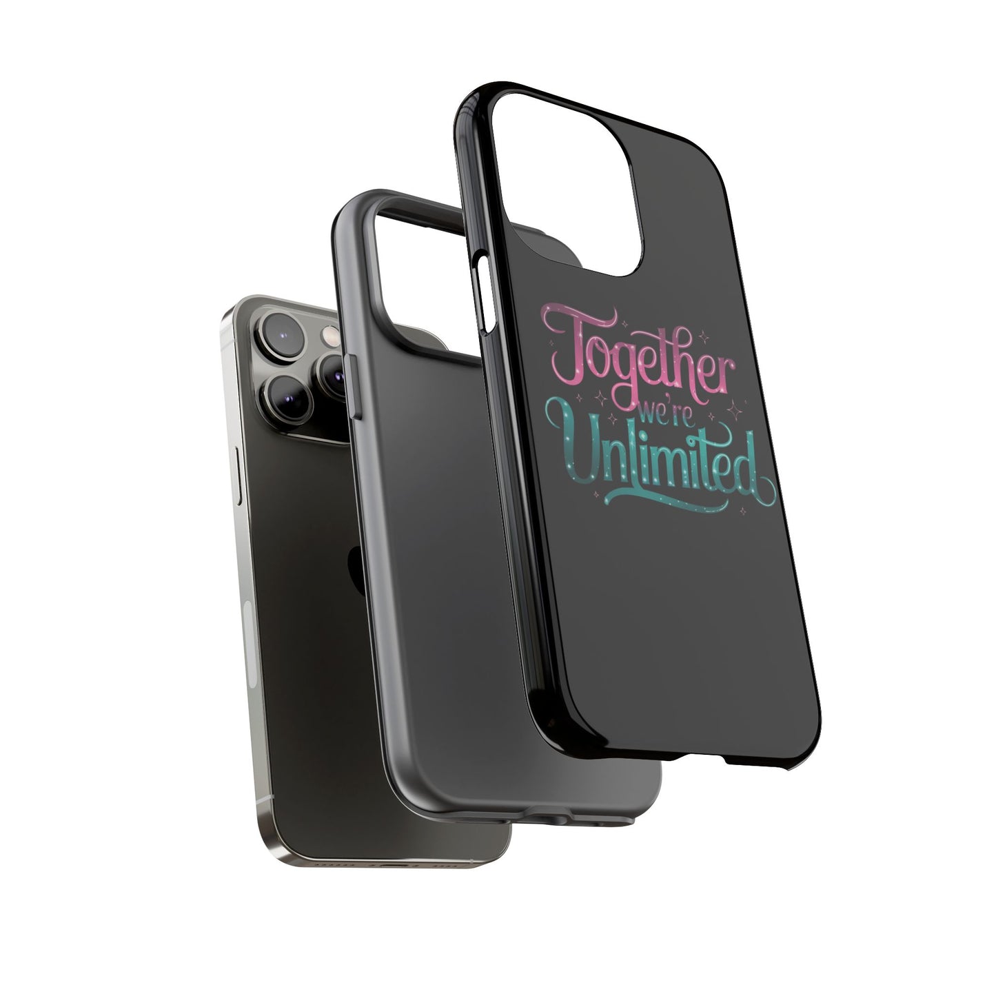 iPhone Case with Musical Quote Together We're Unlimited Musical Phone Case