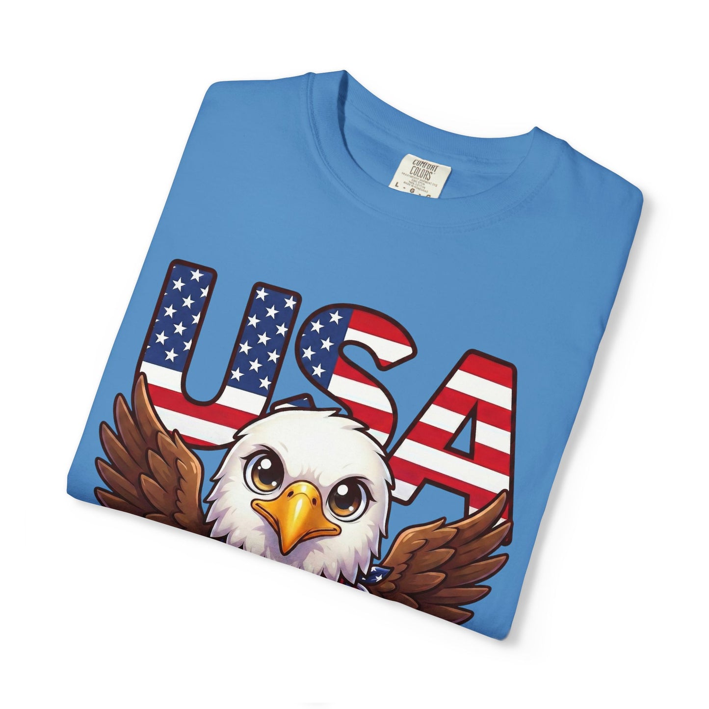 USA Eagle Shirt, Patriotic Comfort Colors Shirt, American Flag Eagle T Shirt, Fourth Of July Shirt, Freedom Graphic Tee, USA Pride Shirt