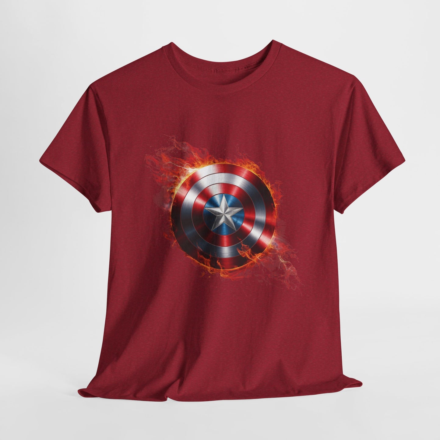 Captain America Flame Tee