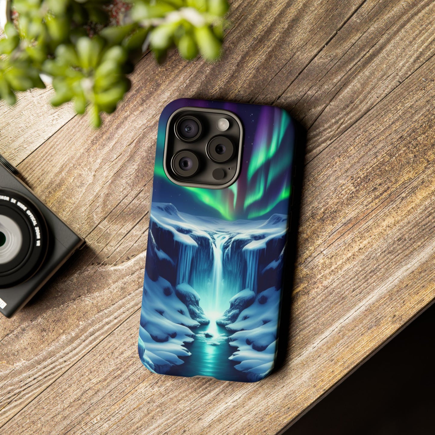 iPhone Case - Icy Landscape Surreal Illustration