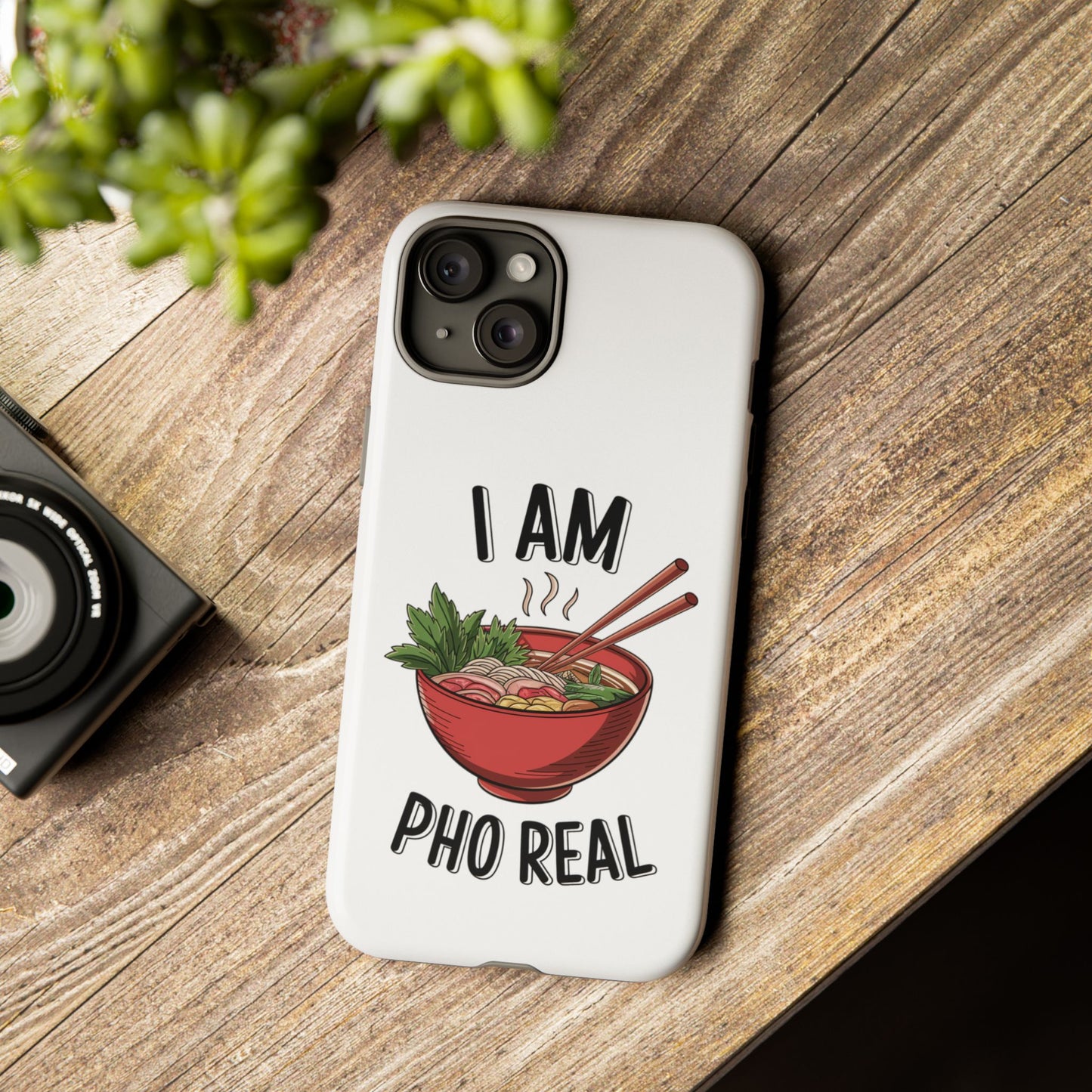 Pho Real Tough Phone Case Pho iPhone Case Foodie Phone Case
