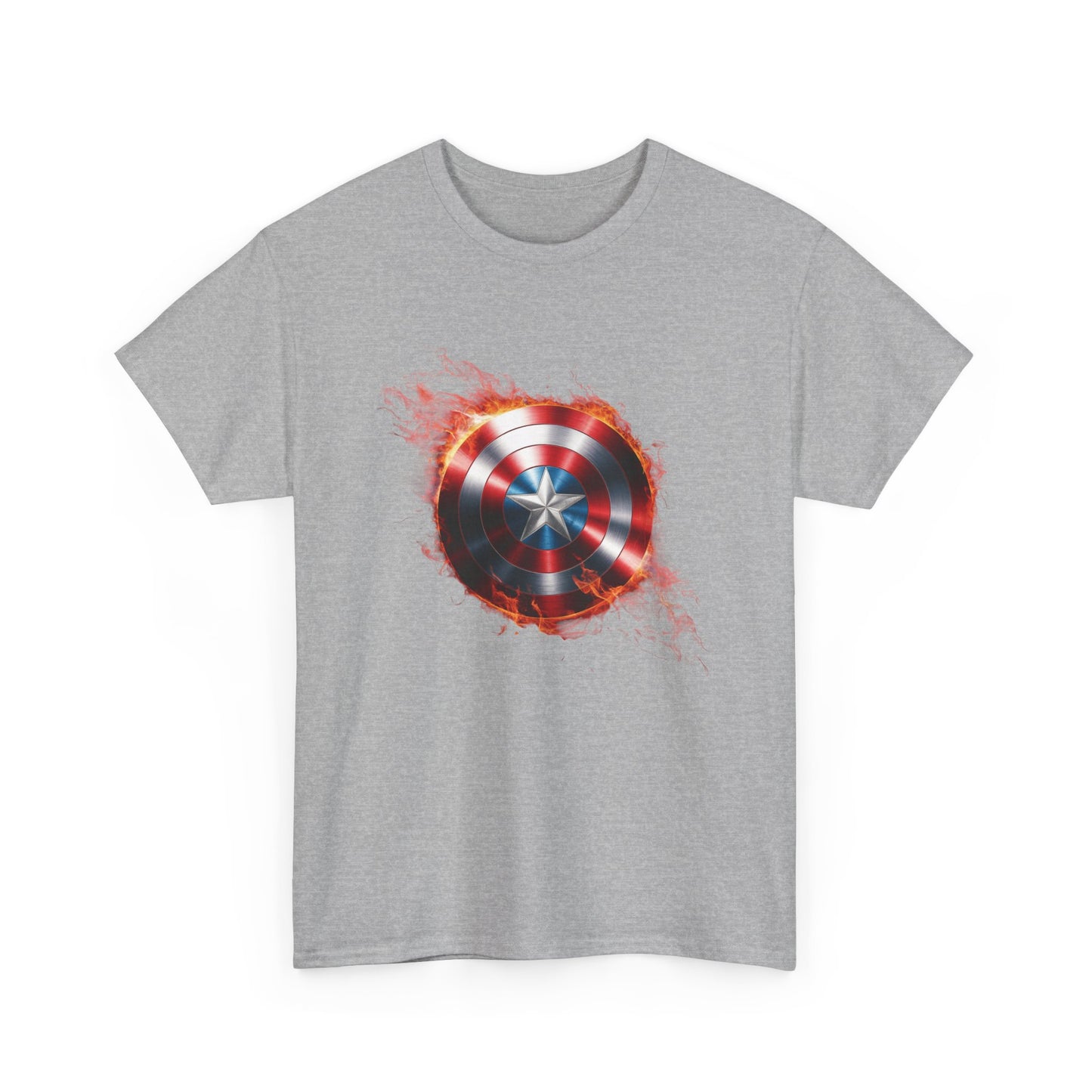 Captain America Flame Tee