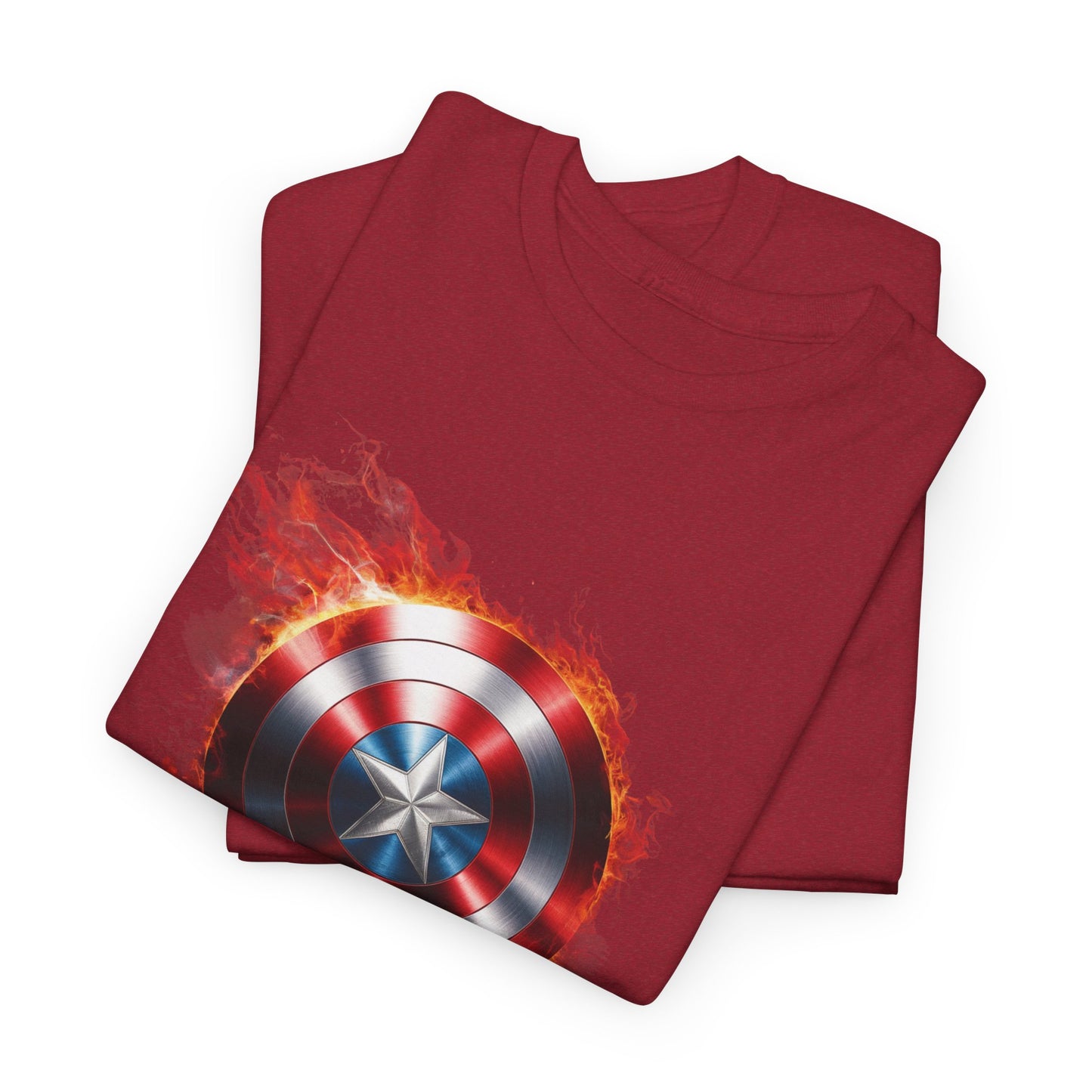 Captain America Flame Tee
