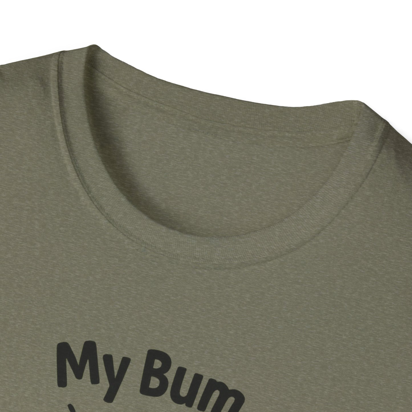 My Bum Has Been Fuzzled Shirt, Bumfuzzled Word Play Tee, Funny Frog T Shirt, Cute Shocked Frog Graphic Tee, Silly Humor Gift