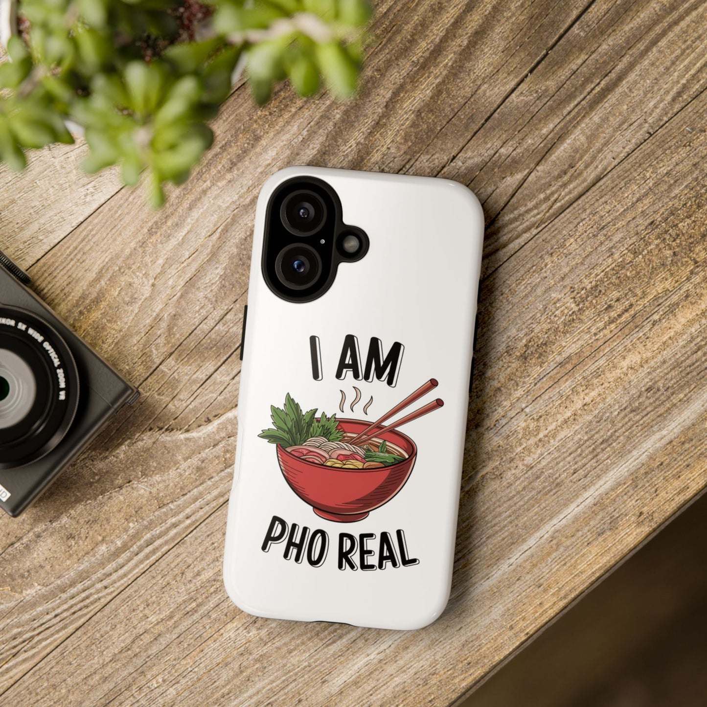 Pho Real Tough Phone Case Pho iPhone Case Foodie Phone Case