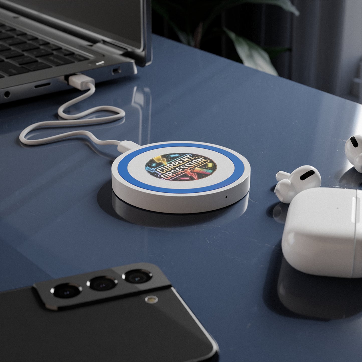 Wireless Charging Pad, Fun Quake Current Obsession Tech Gift, Charger Station