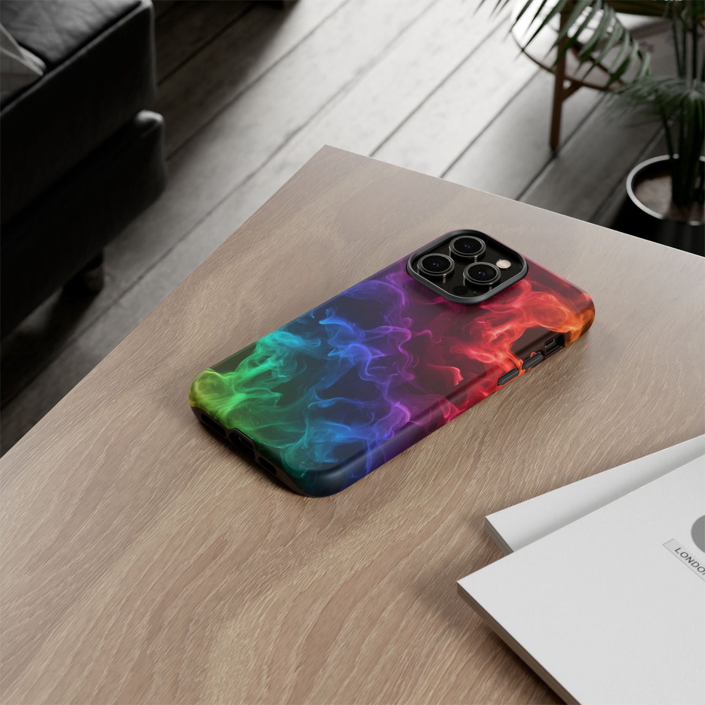 Colorful Smoke iPhone Case