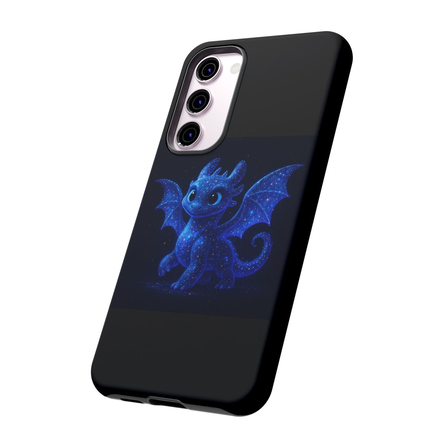 Galaxy Dragon Samsung Case - Fantasy Starry Night Art for Galaxy Phone | Cute Cosmic Dragon Phone Cover Gift for Her or Him
