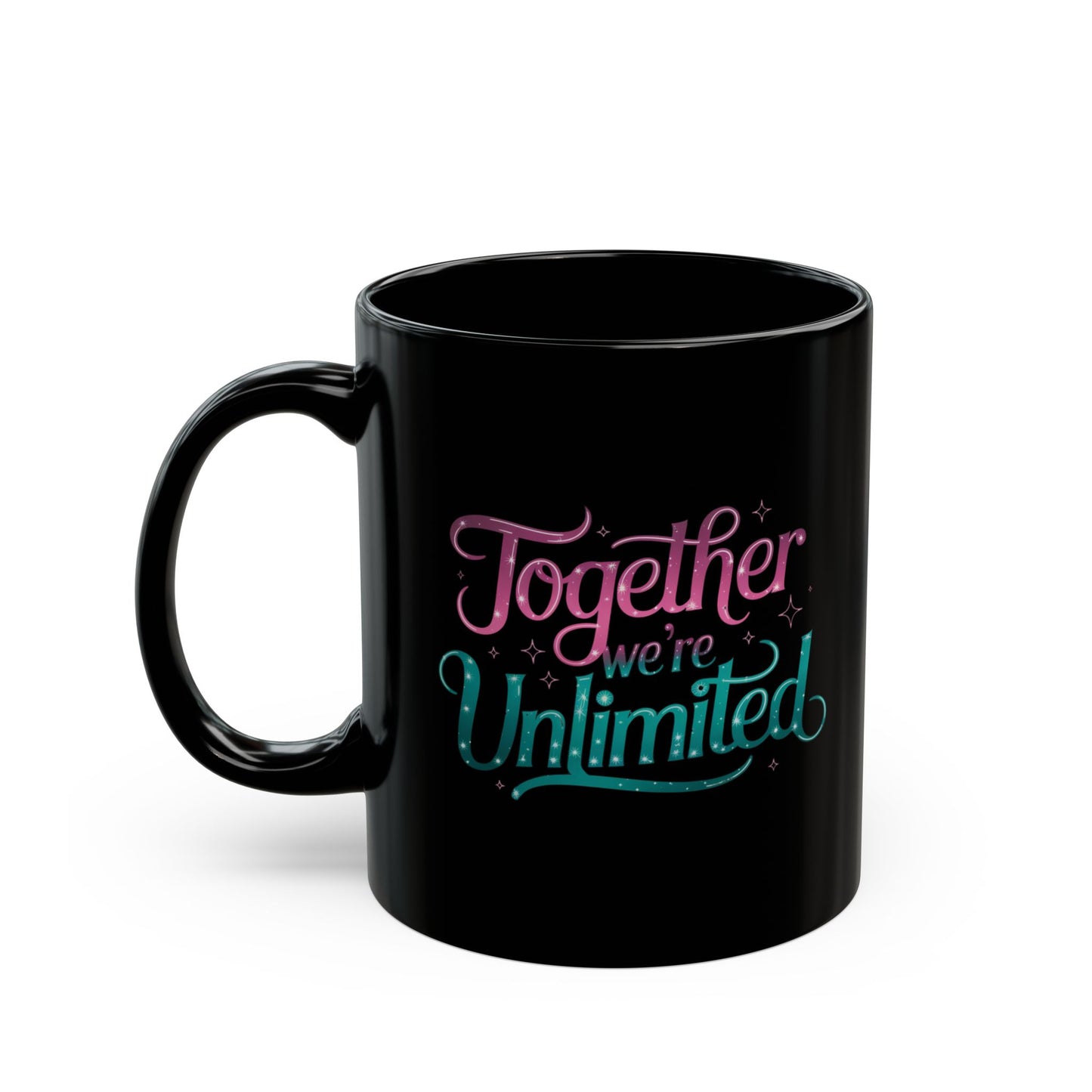 “Unlimited – Together We’re Unlimited” Wicked Inspired Quote Mug 11oz or 15oz | Musical Theater Gift for Friends, Couples, Wicked Fans