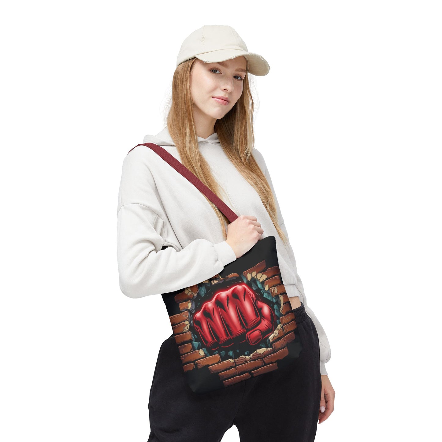 Red Fist Tote Bag