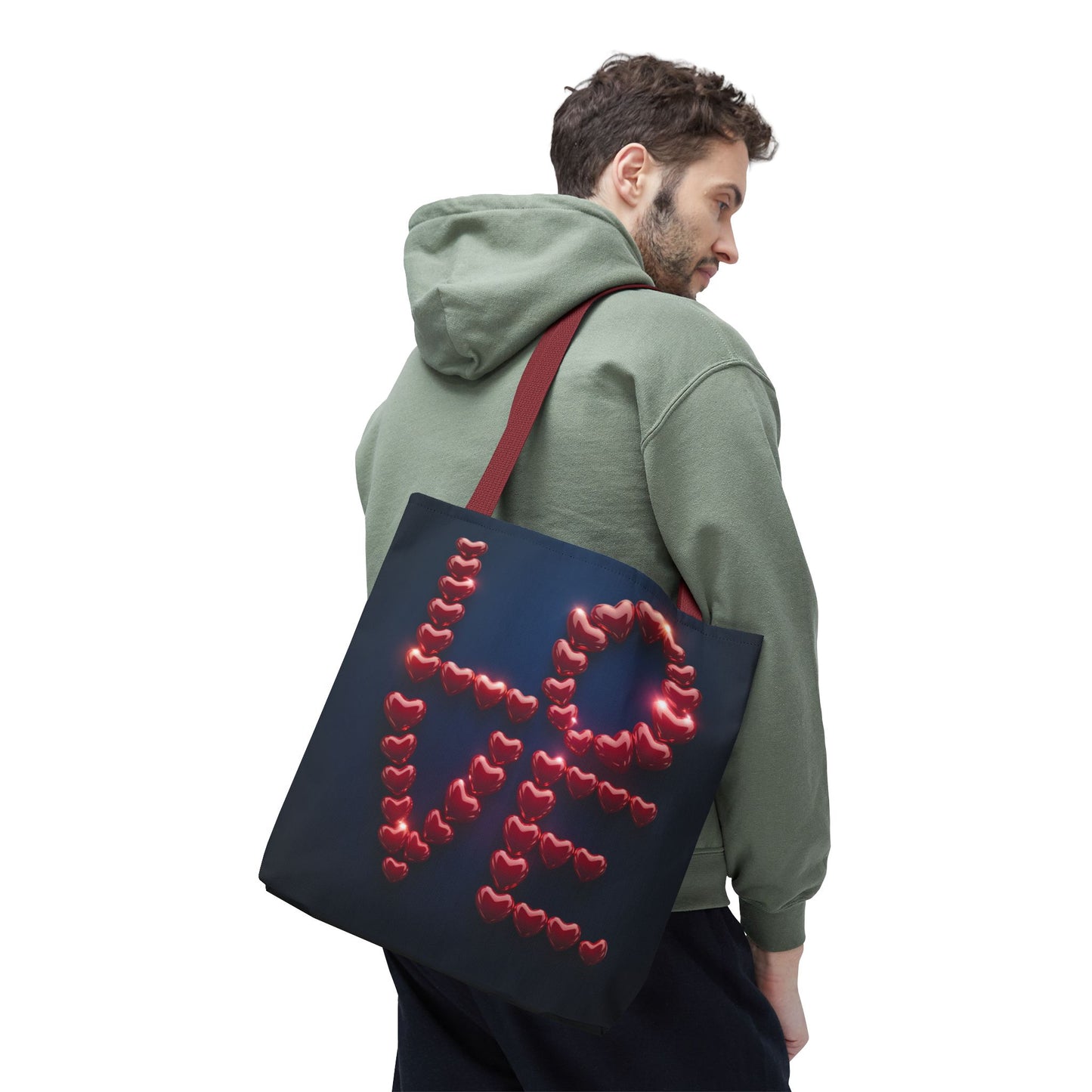 Love Hearts Tote Bag