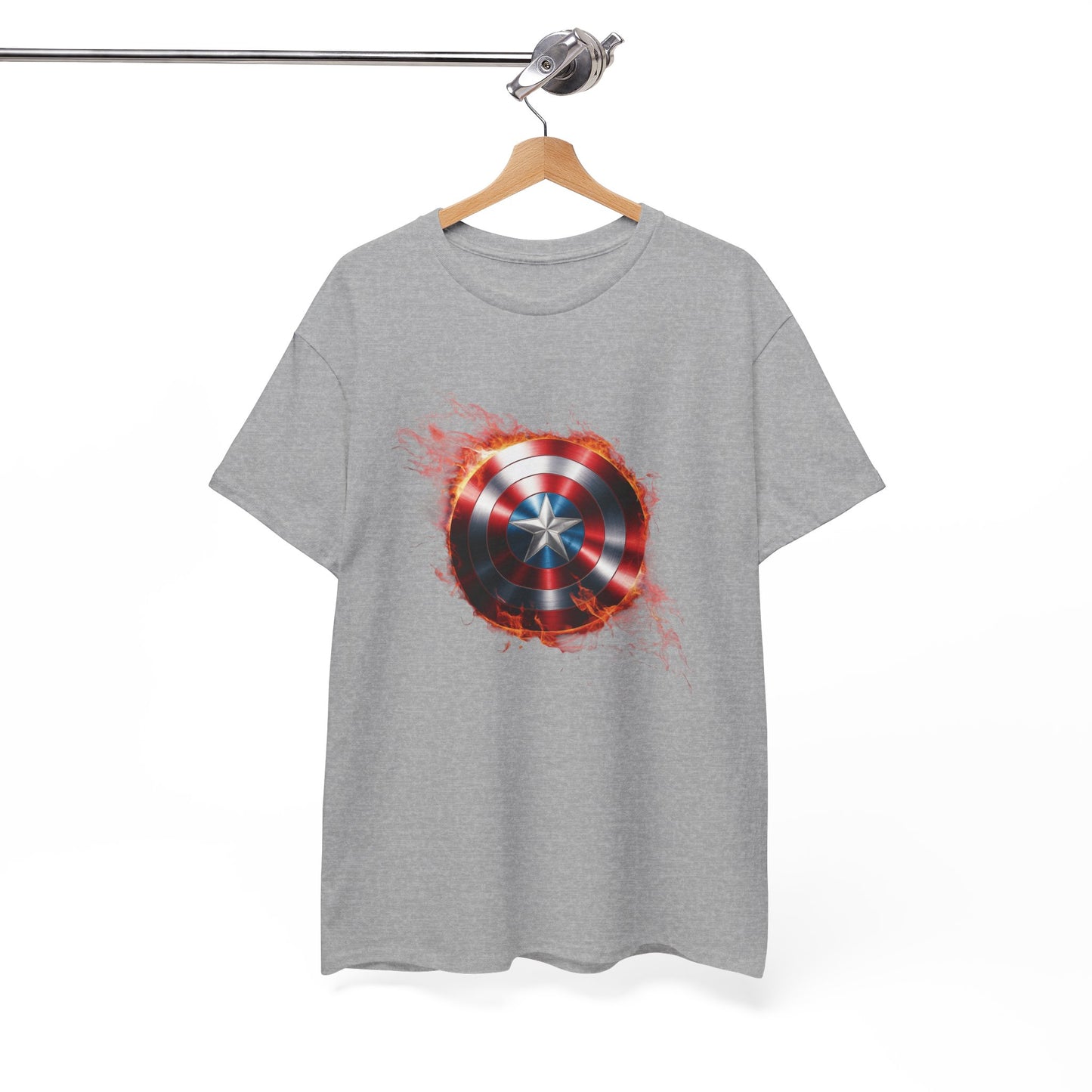 Captain America Flame Tee