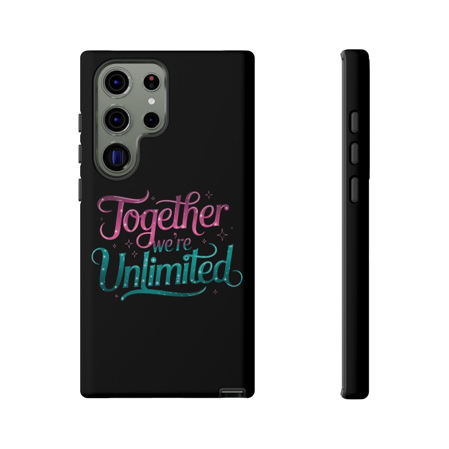 Samsung Case Musical Quote 'Together We're Unlimited' Musical Phone Case