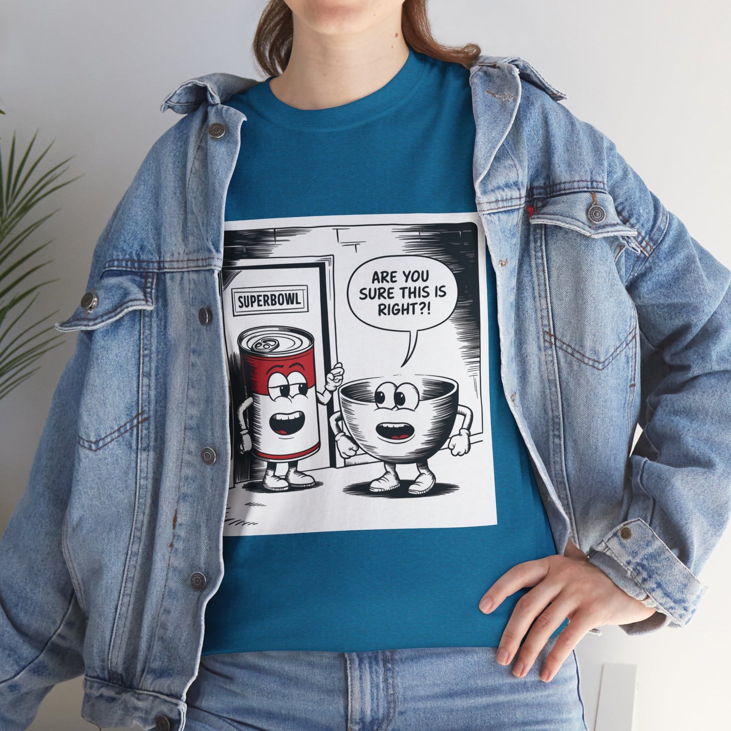 Comic Unisex Tee - Superbowl Design