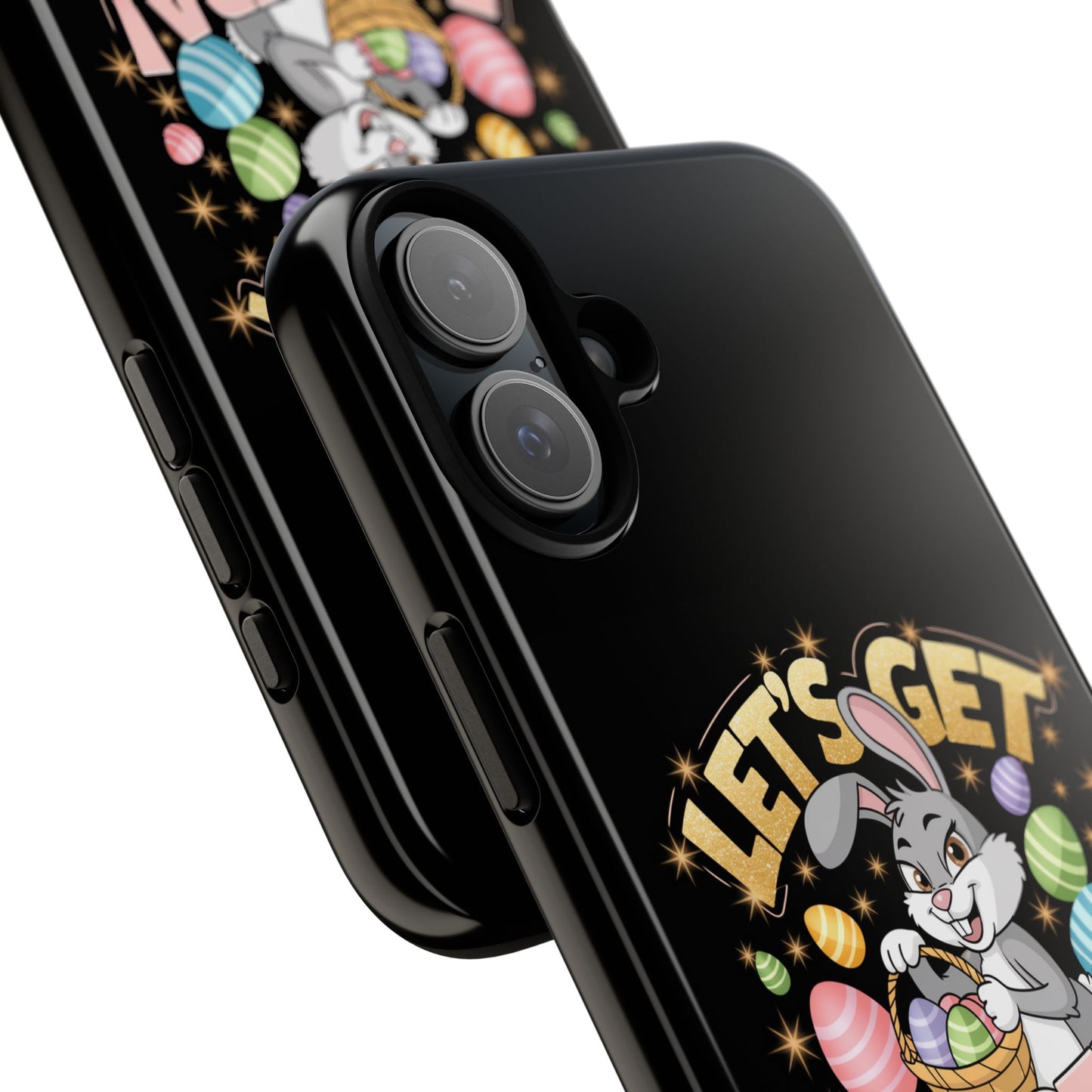 iPhone Case Easter Bunny 'Let's Get Eggstra Phone Case Easter iPhone Case