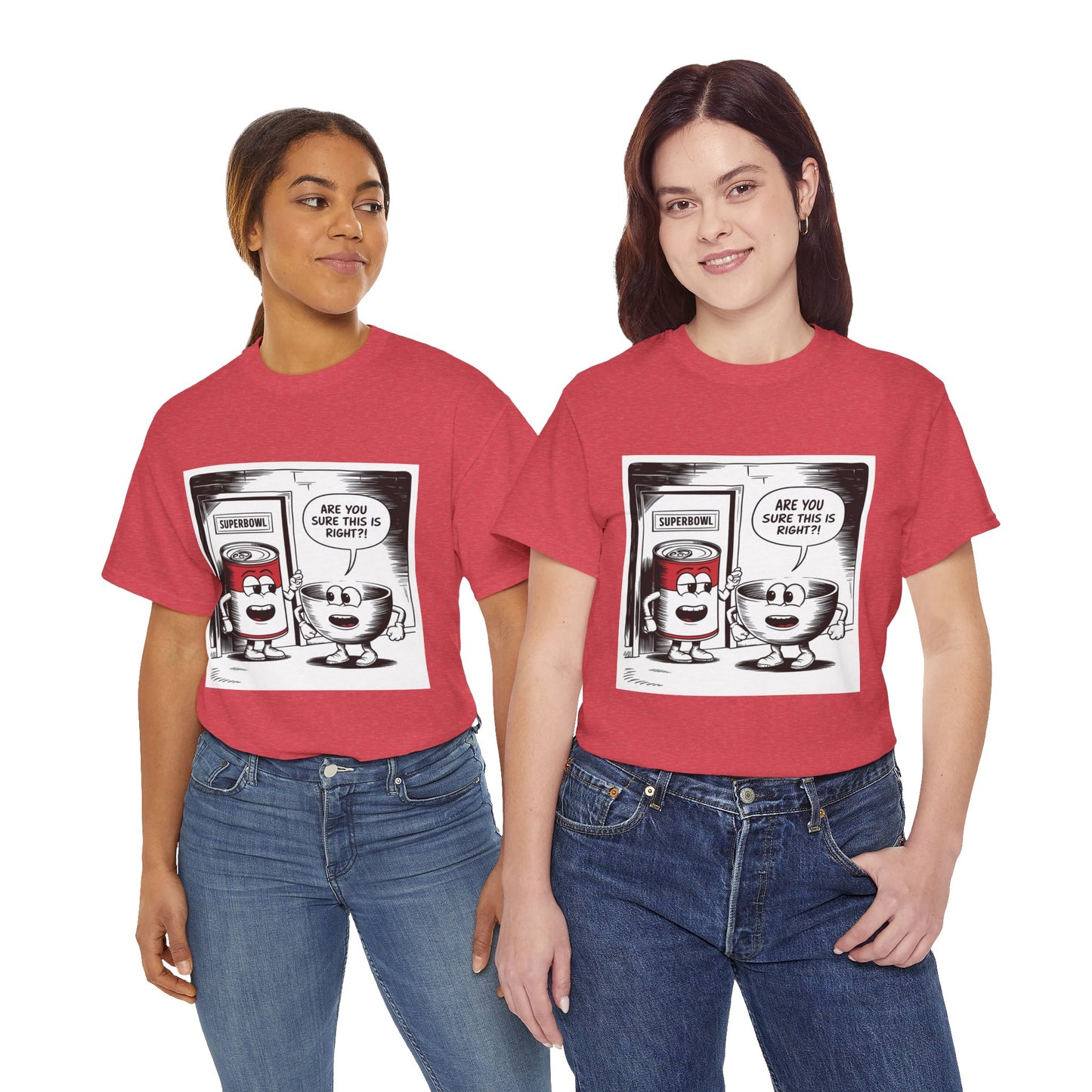 Comic Unisex Tee - Superbowl Design