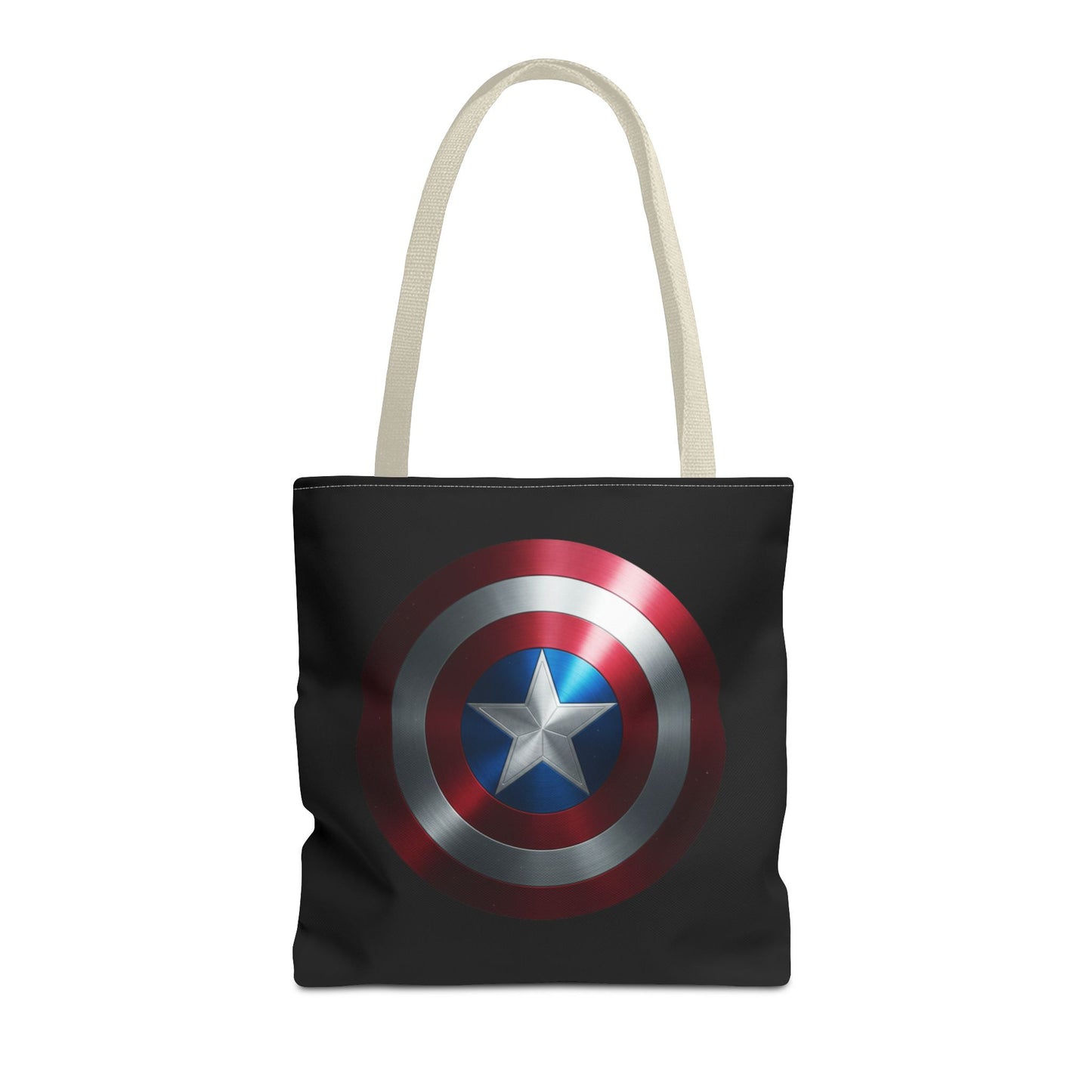Heroic Shield Tote Bag - Stylish Marvel-Inspired Carryall for Fans