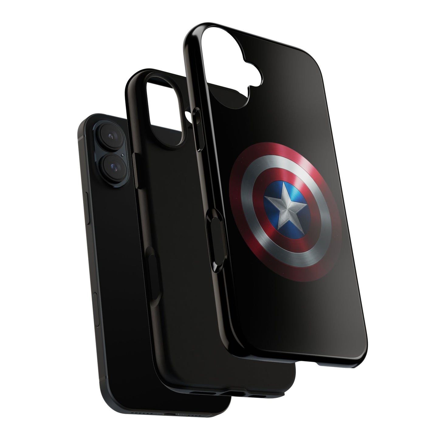 iPhone Case - Captain America Shield Design