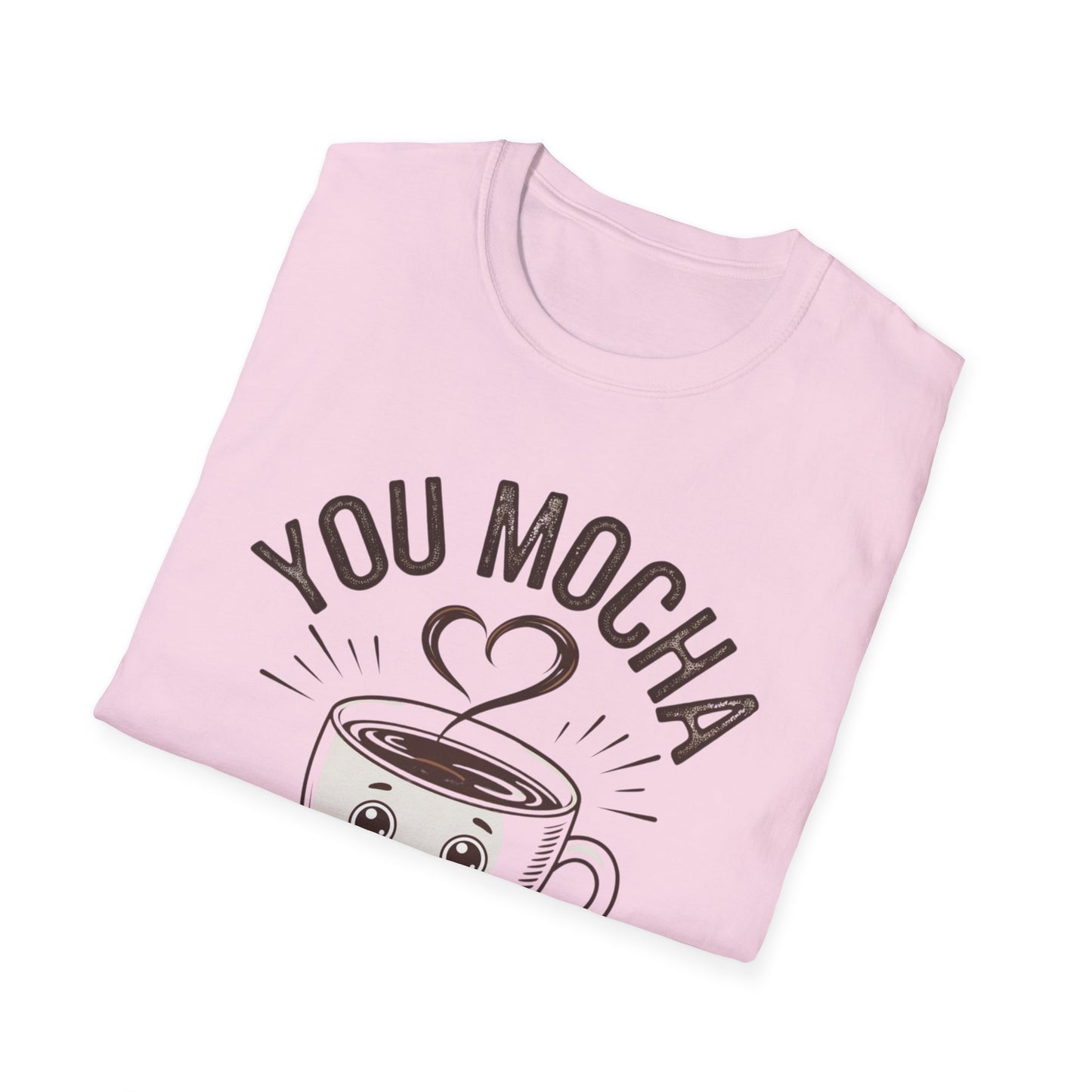 You Mocha Me Crazy T-Shirt - Cute Coffee Pun Graphic Tee - Funny Coffee Lover Shirt - Foodie Gift - Barista Humor Tee - Unisex XS-5XL