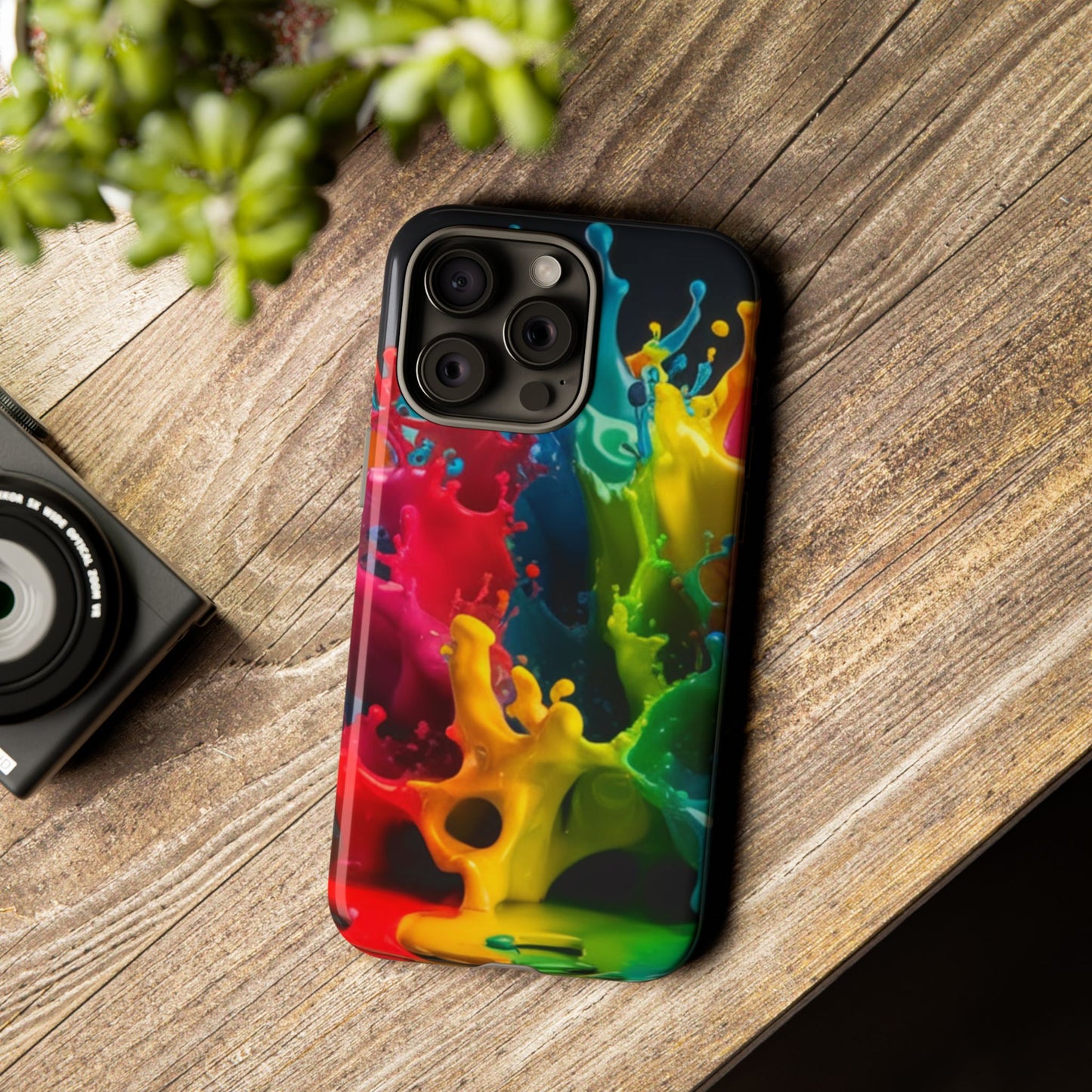 Vibrant Splash iPhone Case - Color Burst iPhone Case