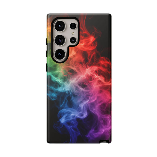 Samsung Galaxy Tough Case with Colorful Smoke Design