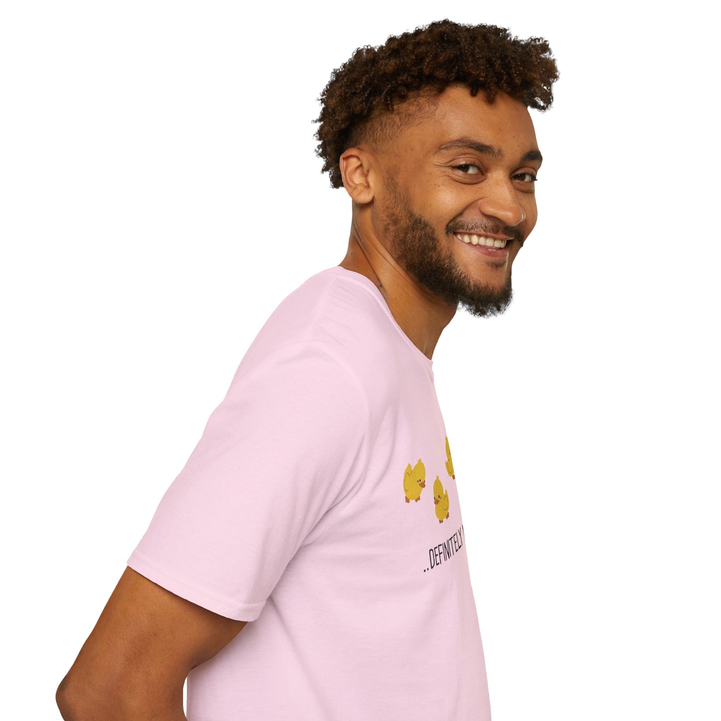 Funny “Definitely Not in a Row” Ducks Shirt, Cute Humor T-Shirt, Relatable Tee for Women & Men, Great Gift for Moms, Teachers, or Friends